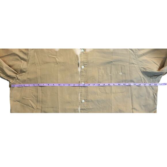 Daniel Cremieux Beige Button-Down Shirt Mens Size XXL - Picture 6 of 8